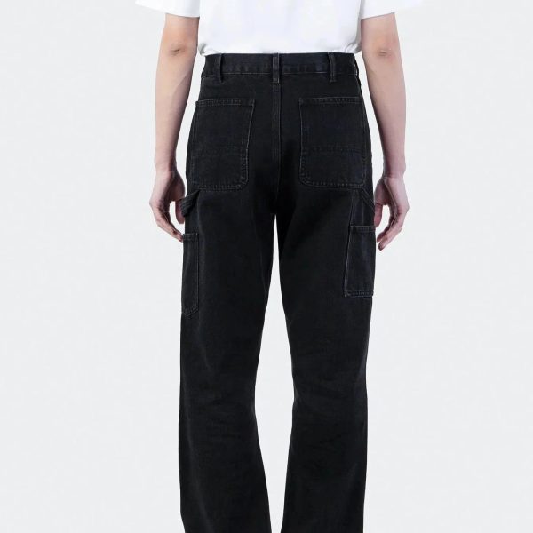 Washed Classic Straight-Leg Jeans Online Sale