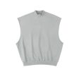 Solid Color Sleeveless Vests Online now