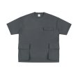 Multiple Pockets Drop Shoulder T-shirt Sale