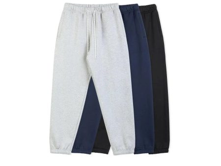 Basic Velvet Sports Sweatpants Hot on Sale