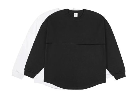 Curved Hem Long Sleeve Pullover Online