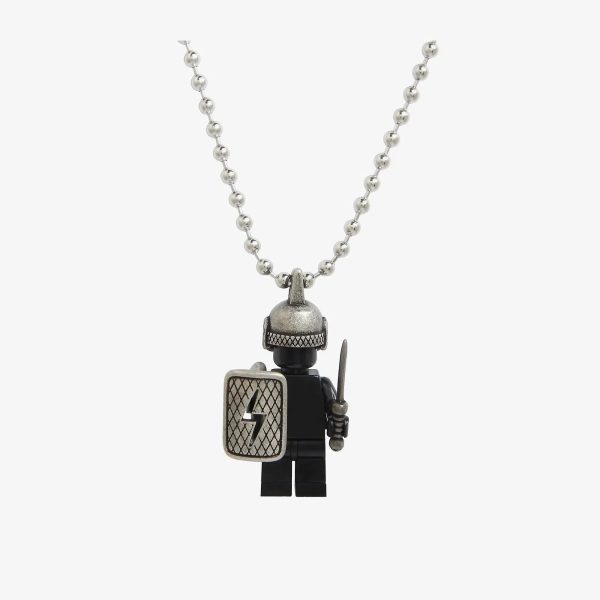 Shield Soldier Pendant Necklace Cheap