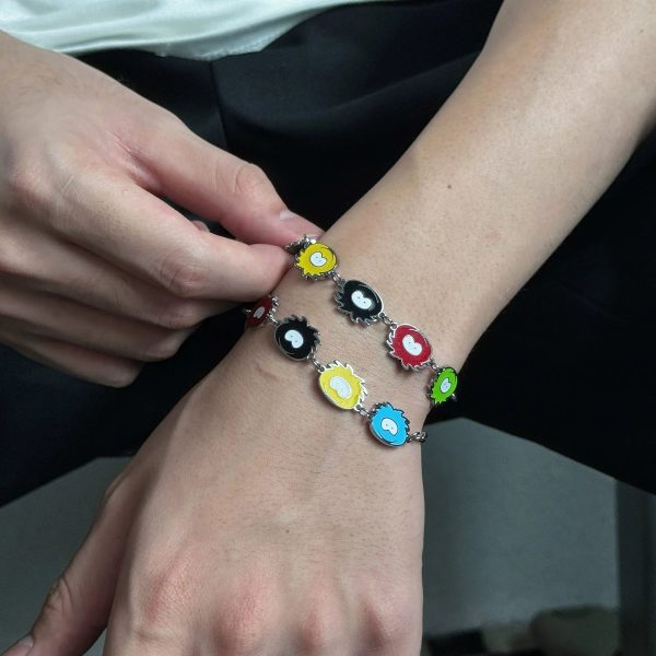 Rainbow Briquette Bracelet on Sale