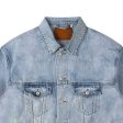 Washed Denim Jacket For Sale