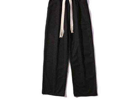 Waffle Straight Casual Pants Fashion