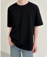 Basic Short-sleeved Round Neck T-shirt Online Sale