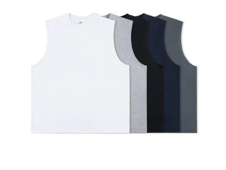 Basic Sleeveless Vests Online Hot Sale