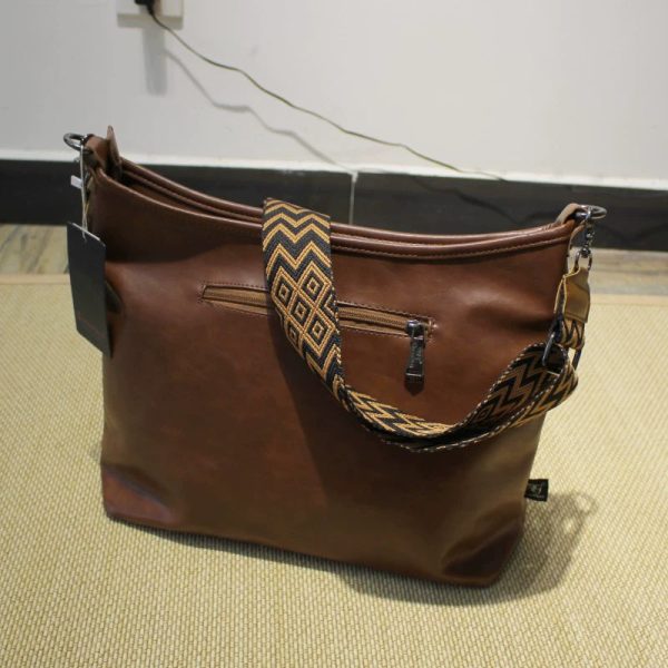 Large Leather Cross-body Bag Fashion