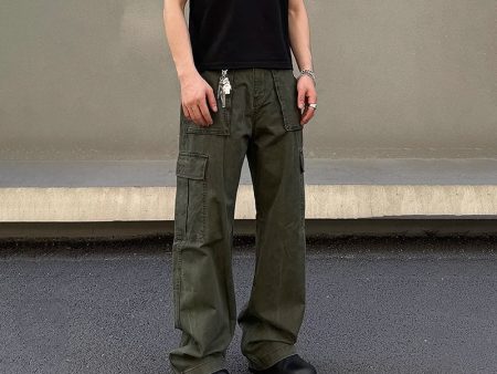 Vintage Multi-pocket Cargo Pants Online Hot Sale