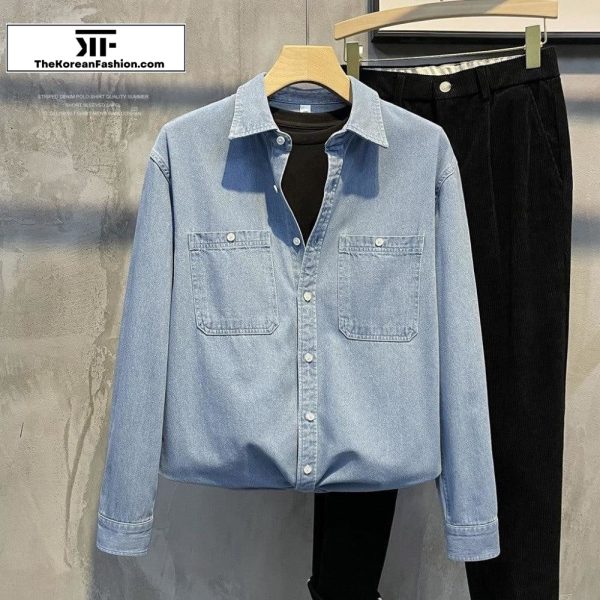 Workwear Denim Thin Jacket For Sale