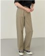 Washed Cotton Casual Pants on Sale