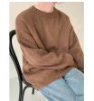 Wool Blended Mohair Sweater For Cheap