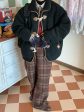 Wide Leg Plaid Pants Fashion