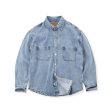 Washed Loose Denim Shirt Jacket Sale