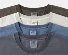 Basic Washed Cotton Drop Shoulder T-shirt Cheap