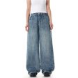 Wide Leg High-Waisted Jeans Sale