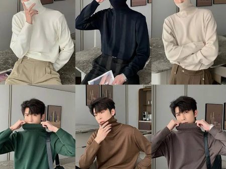 Basic Turtleneck Sweater Fashion