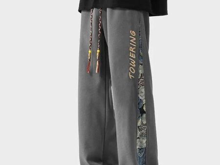 Bear Embroidered Sweatpants Online