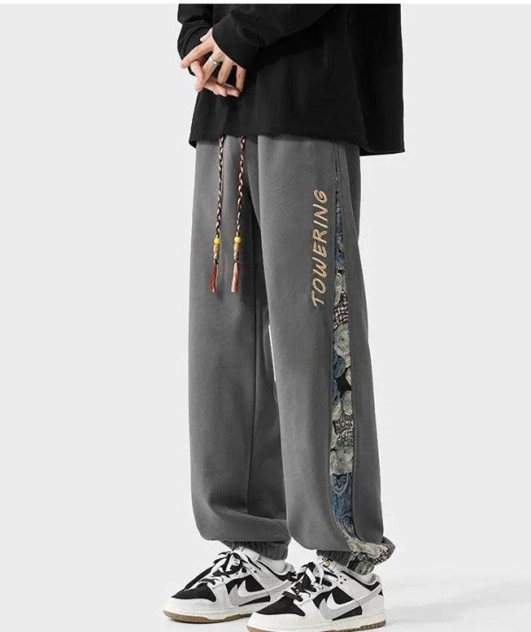 Bear Embroidered Sweatpants Online