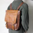 Stylish Leather Backpack Online Sale