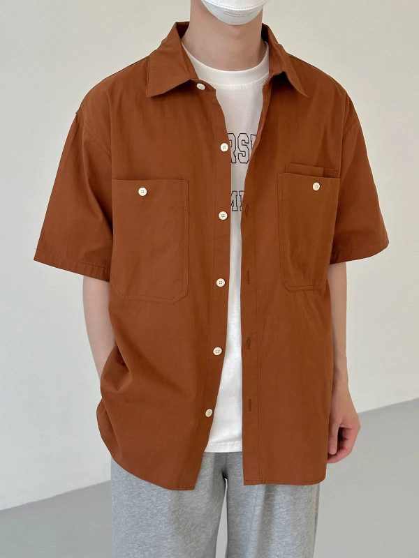 Big Pocket Short-Sleeved Shirt Sale