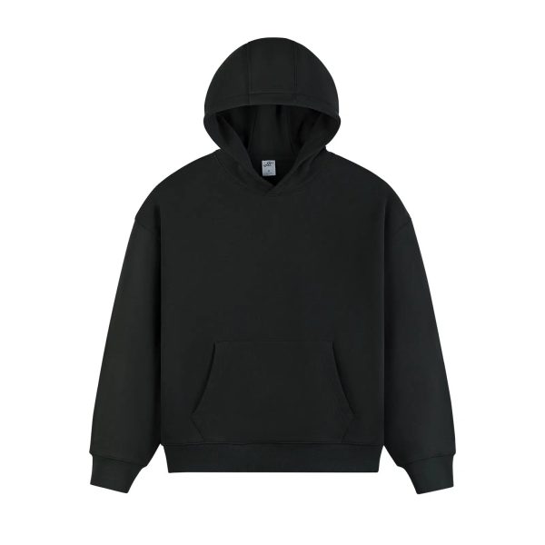 Basic Long Cotton Hoodie Sale