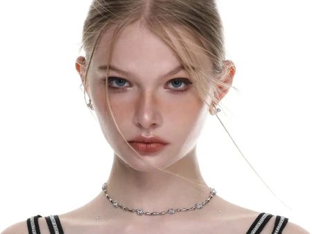 Zircon Metal Necklace Discount