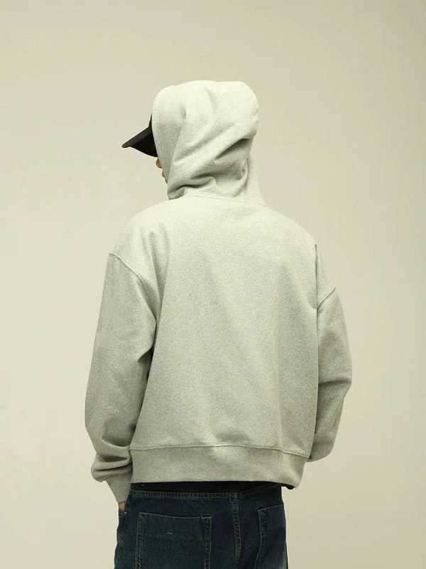 Basic Fleece Hooded Sweatshirt Online Sale