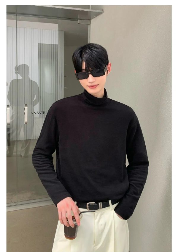 Basic Half Turtleneck Bottoming Shirt Online Hot Sale