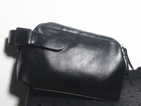 Sleek Leather Zip-Around Purse Discount