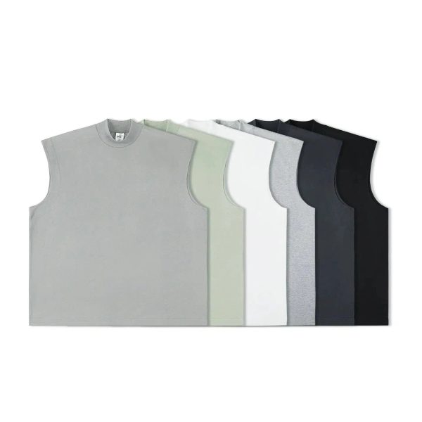 Basic Solid Color Sleeveless Vests Sale