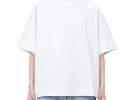 Washed Drop shoulder Basic T-shirt Discount