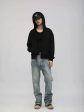 Basic Fleece Hooded Sweatshirt Jacket Supply