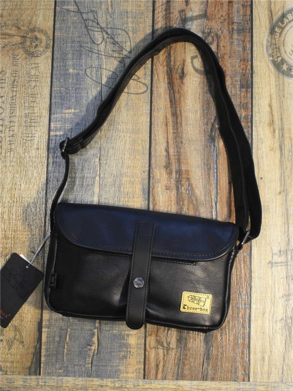 Vintage Faux Leather Crossbody Bag Online Sale