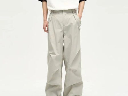 Wide-leg Straight-leg Nylon Pants Online