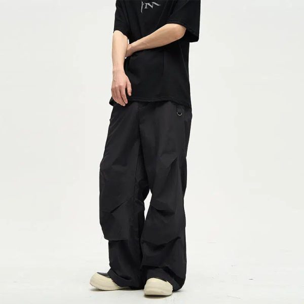 Wide-leg Straight-leg Nylon Pants Online