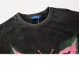 Washed Butterfly Print T-shirt For Cheap