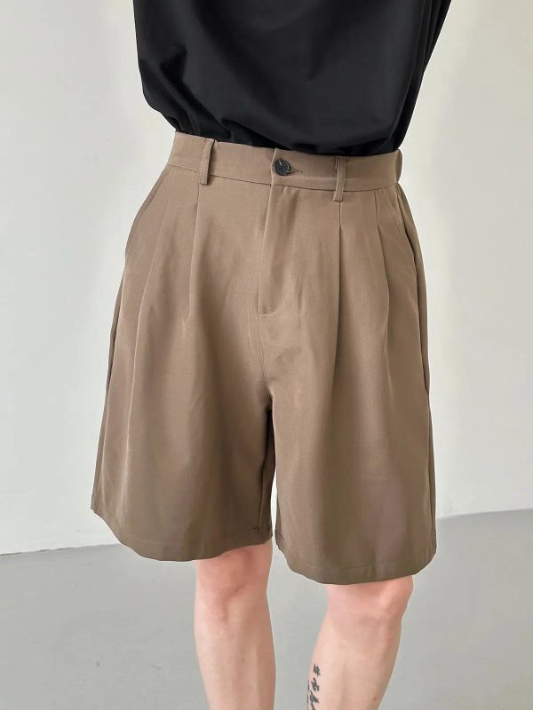 Wide-leg Casual Suit Shorts Hot on Sale