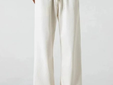 Wide-leg Drawstring Sweatpants For Sale