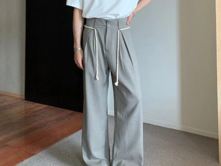 Wide-Leg Pants with Drawstring Detail Sale