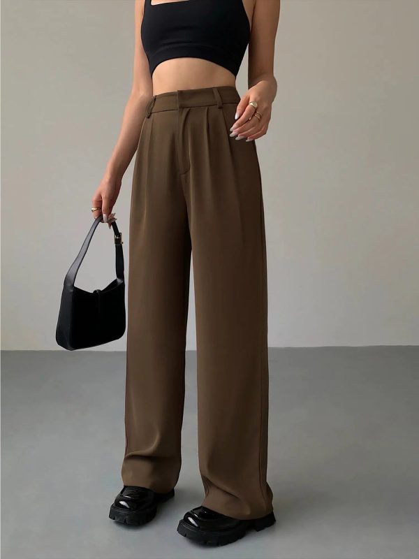 Wide-leg Suit Pants Online