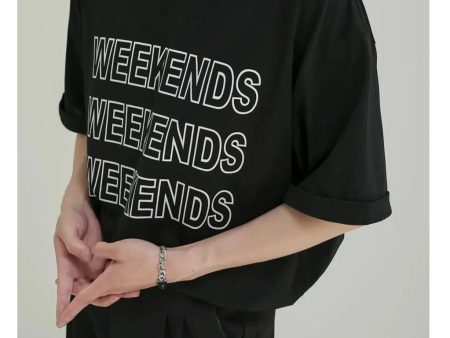 WEEKENDS Graphic T-shirt Online Hot Sale