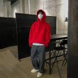 Basic Drawstring Hooded Sweatshirt For Sale