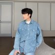 Basic Denim Shirt with Pockets Sale