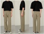 Washed Cotton Casual Pants on Sale