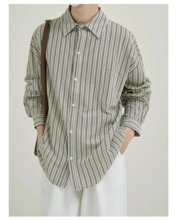 Vintage Striped Shirt For Sale