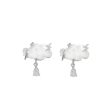 White Cloud Earrings Supply