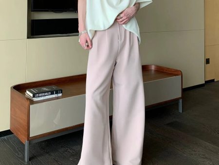 High Waist Wide Leg Pleated Pants Sale