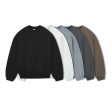 Basic Washed Drop Shoulder Sweatshirt Supply