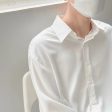 Anti-Wrinkle Basic Drapey Shirt Discount